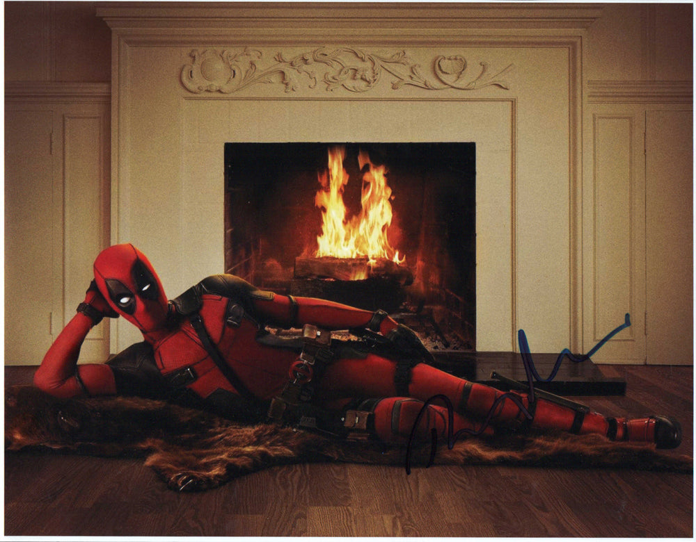 Ryan Reynolds as Deadpool in Deadpool Signed 11x14 Photo