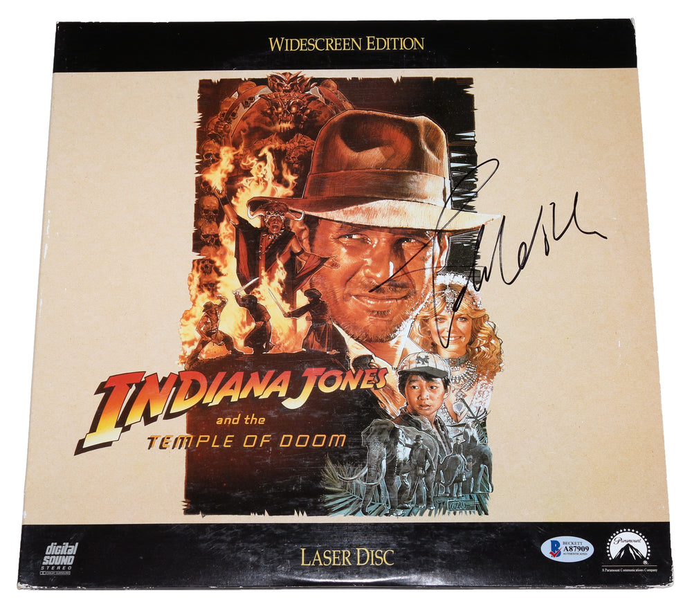 
                  
                    John Williams Composer Signed Indiana Jones and the Temple of Doom Laser Disk
                  
                