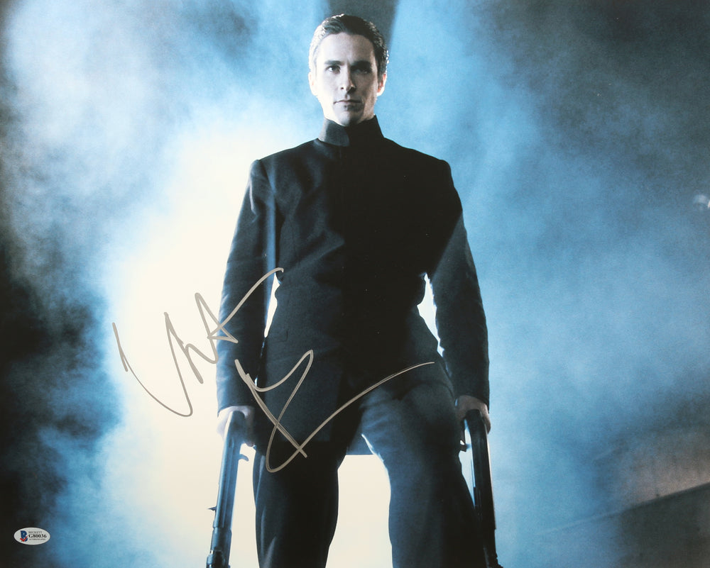 Christian Bale as John Preston in  Equilibrium Signed 16x20 Photo