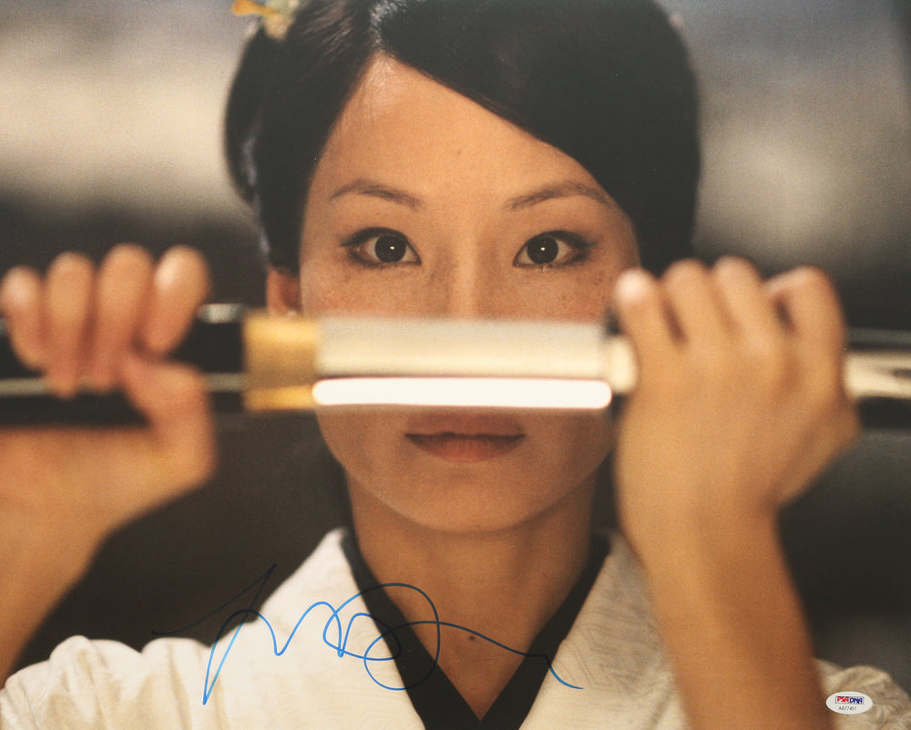 Lucy Liu as O-Ren Ishii from Quentin Tarantino's Kill Bill Signed 16x20 Photo