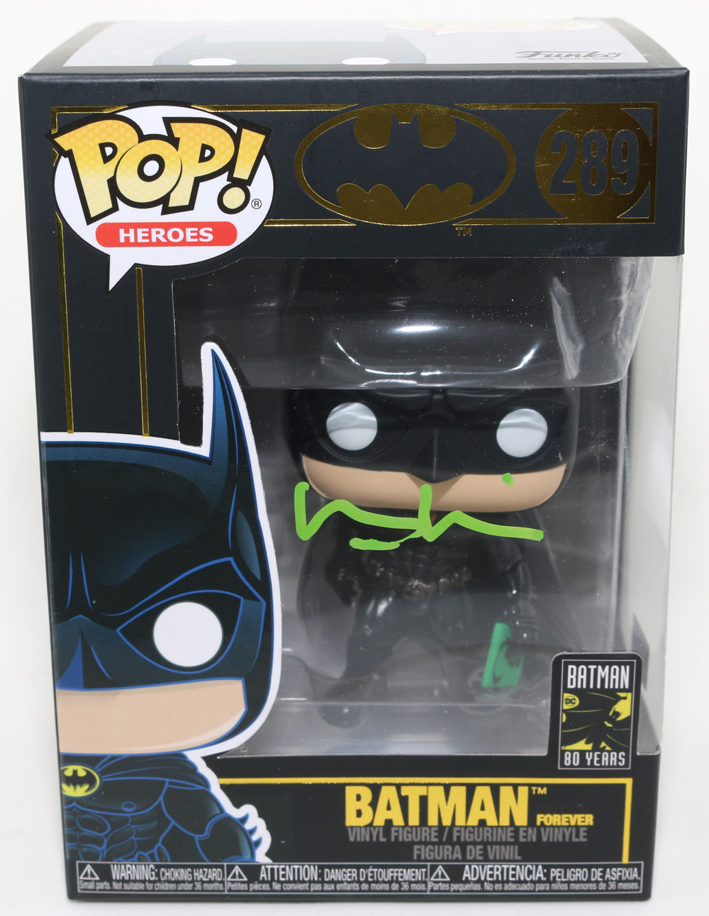 Val Kilmer as Batman in Batman Forever Signed POP! Funko