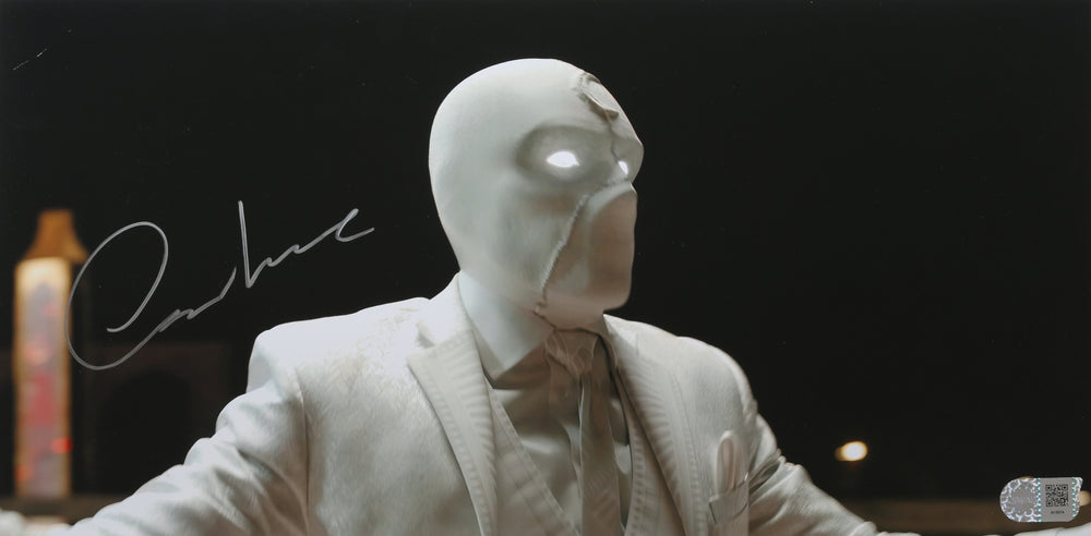 Oscar Isaac as Mr. Knight in Moon Knight (SWAU) Signed 10x20 Photo