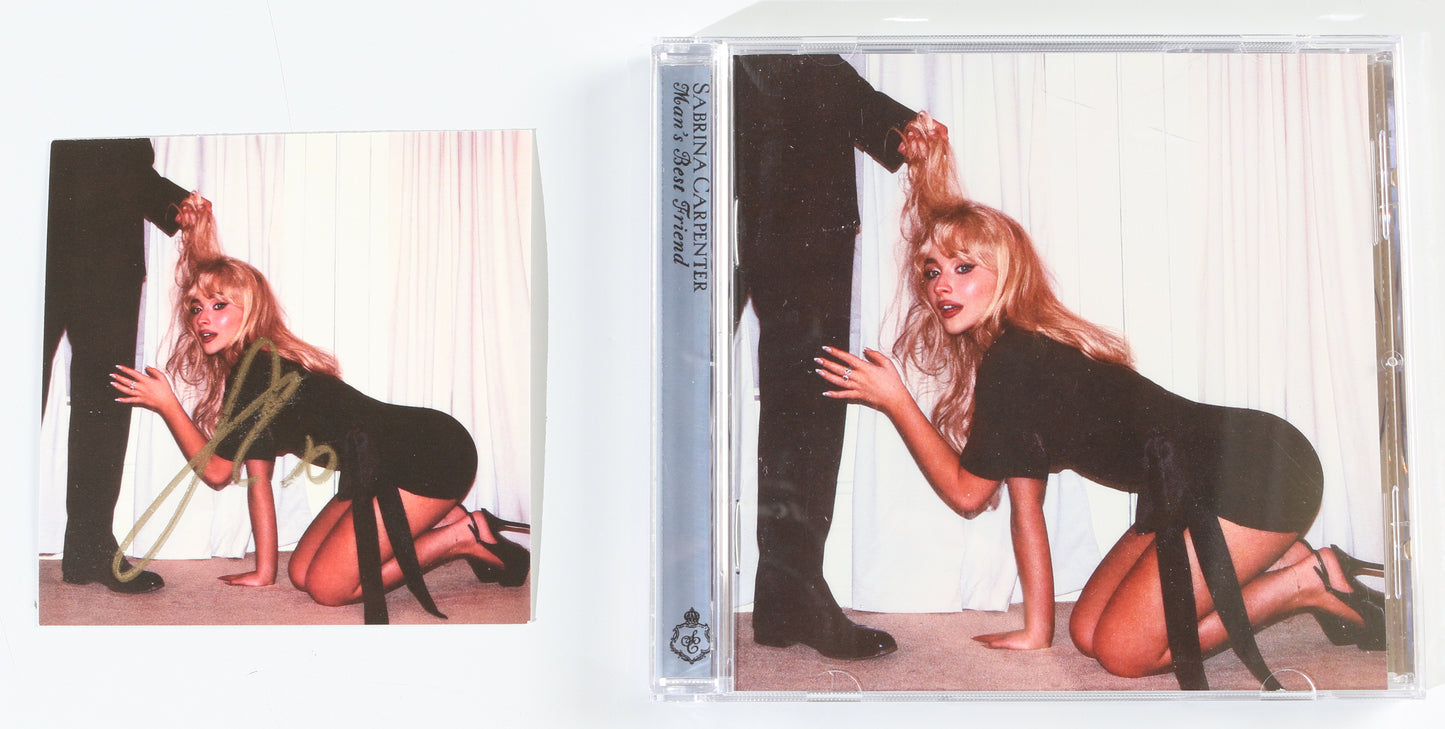 
                  
                    Sabrina Carpenter: Man's Best Friend CD Insert Signed by Sabrina Carpenter
                  
                