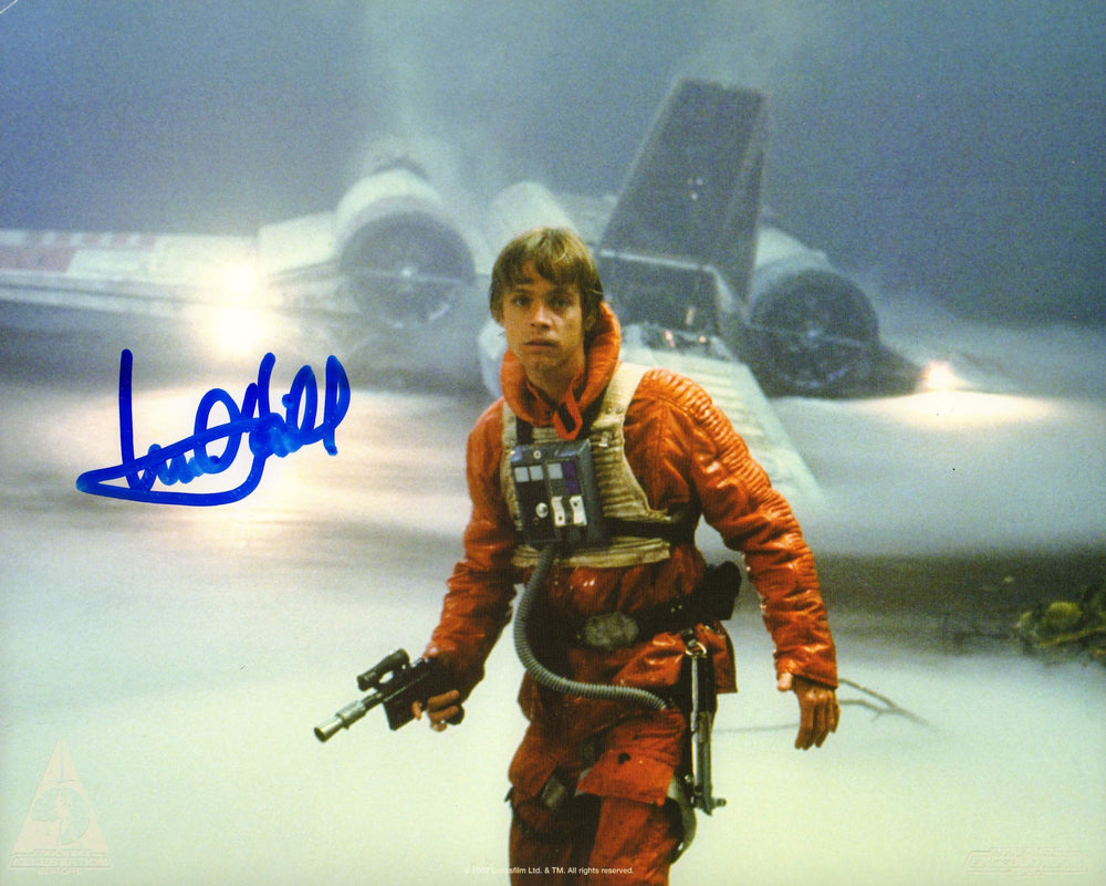 Mark Hamill Luke Skywalker Star Wars: The Empire Strikes Back Celebration Europe Licensed Signed 8x10 Photo