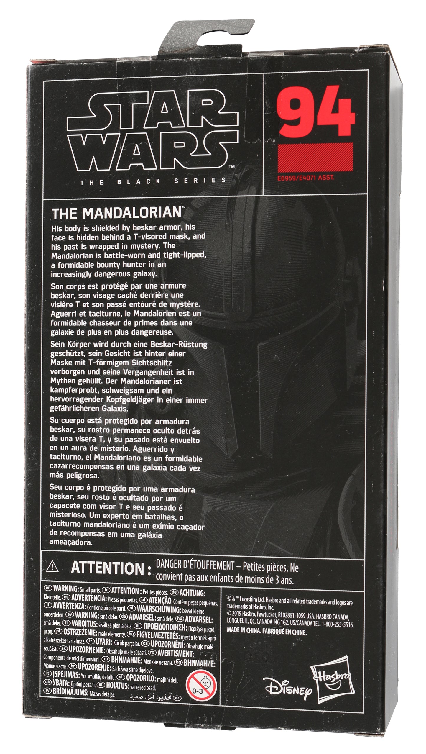
                  
                    Pedro Pascal & Brendan Wayne as the Mandalorian in Star Wars: The Mandalorian Signed Black Series Figure
                  
                