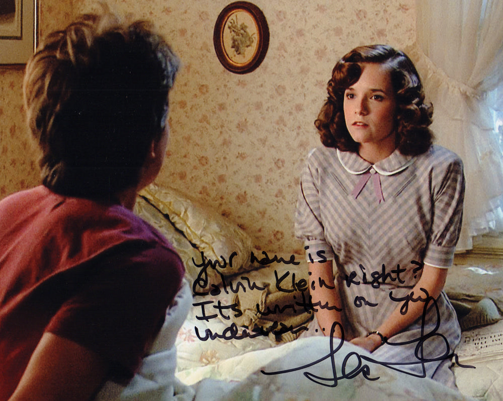 Lea Thompson Back to the Future Signed 8x10 Photo with Quote