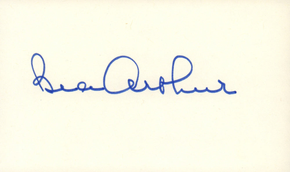 
                  
                    The Golden Girls TV Show Main Cast Set of Index Cards Signed by Bea Arthur, Estelle Getty, Rue McClanahan, & Betty White
                  
                