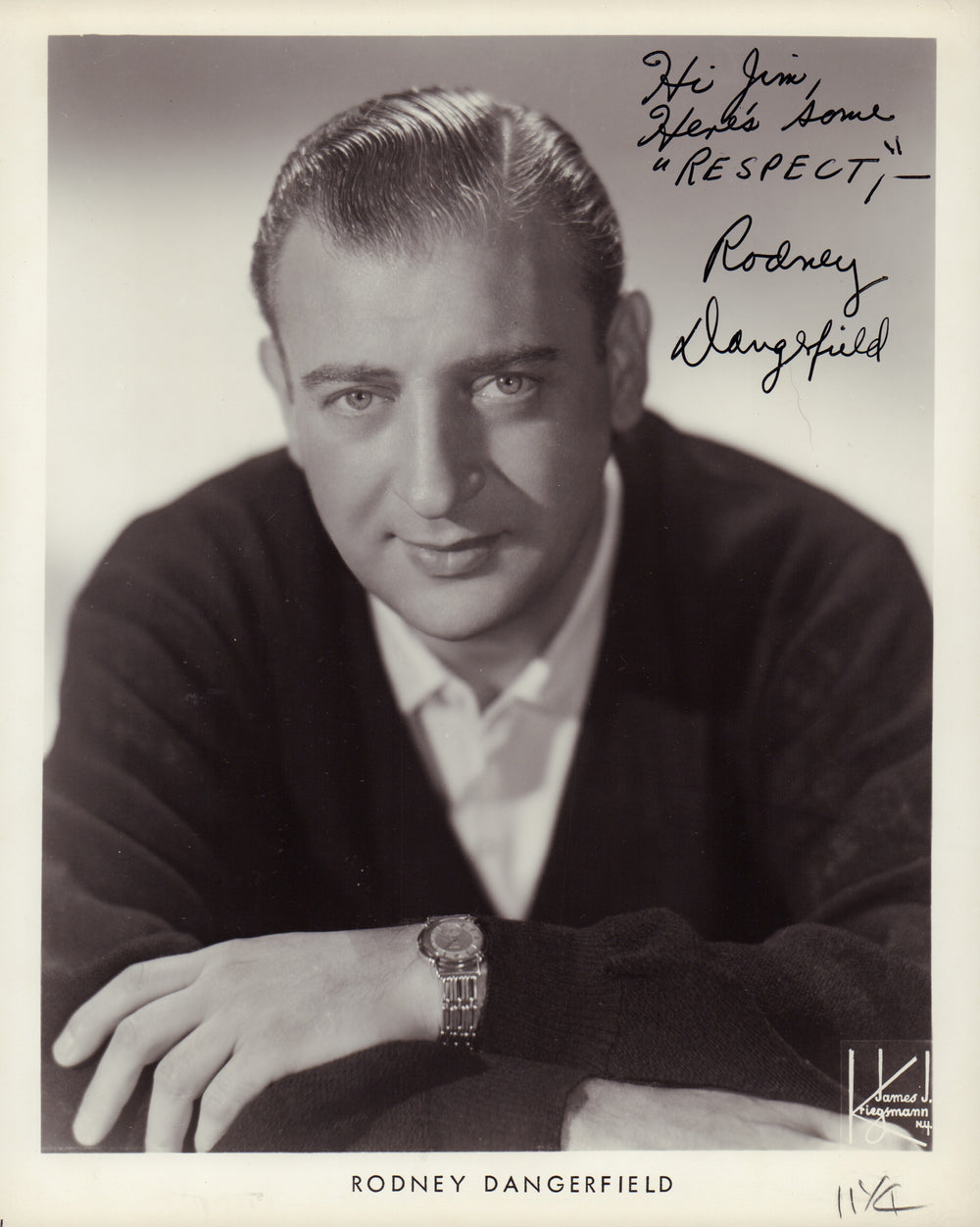 Rodney Dangerfield from Caddyshack Signed 8x10 Photo