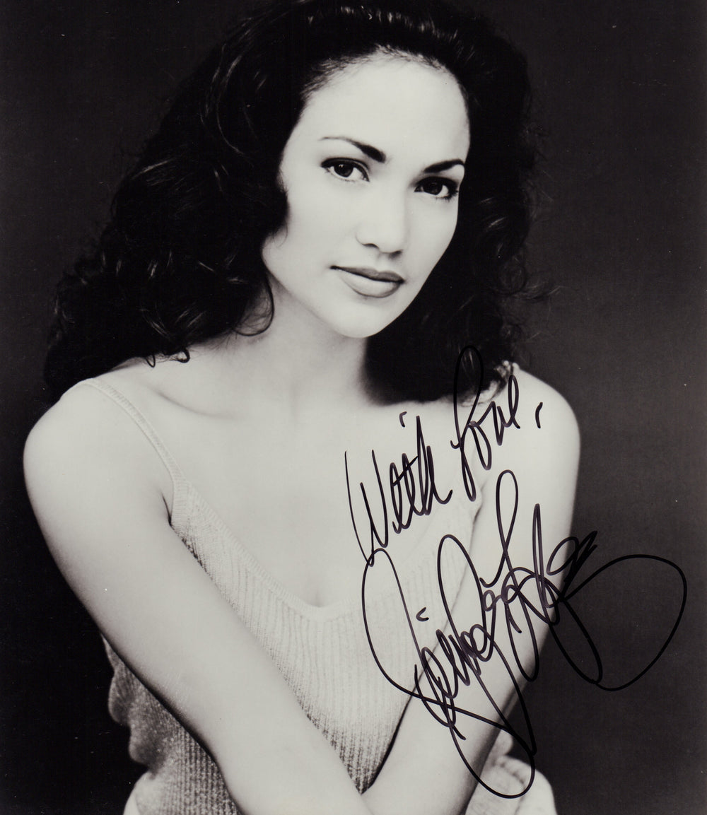 Jennifer Lopez JLO Vintage Signed 8x10 Photo