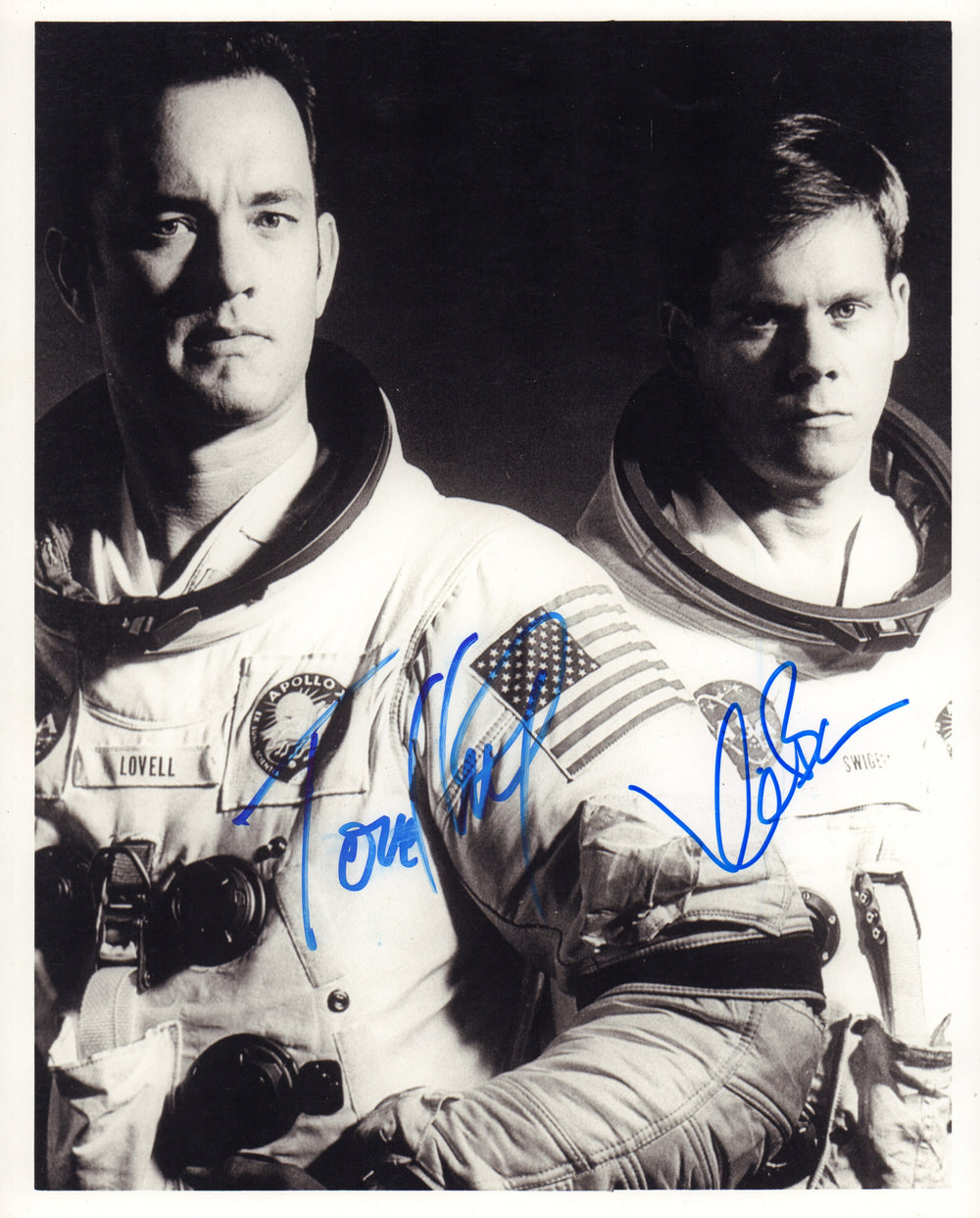 Tom Hanks & Kevin Bacon in Apollo 13 Signed 8x10 Photo
