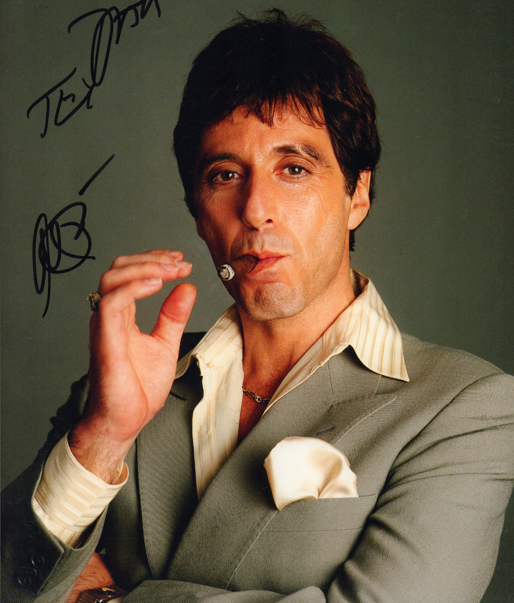 Scarface Al Pacino Signed 8x10 Personalized Photo