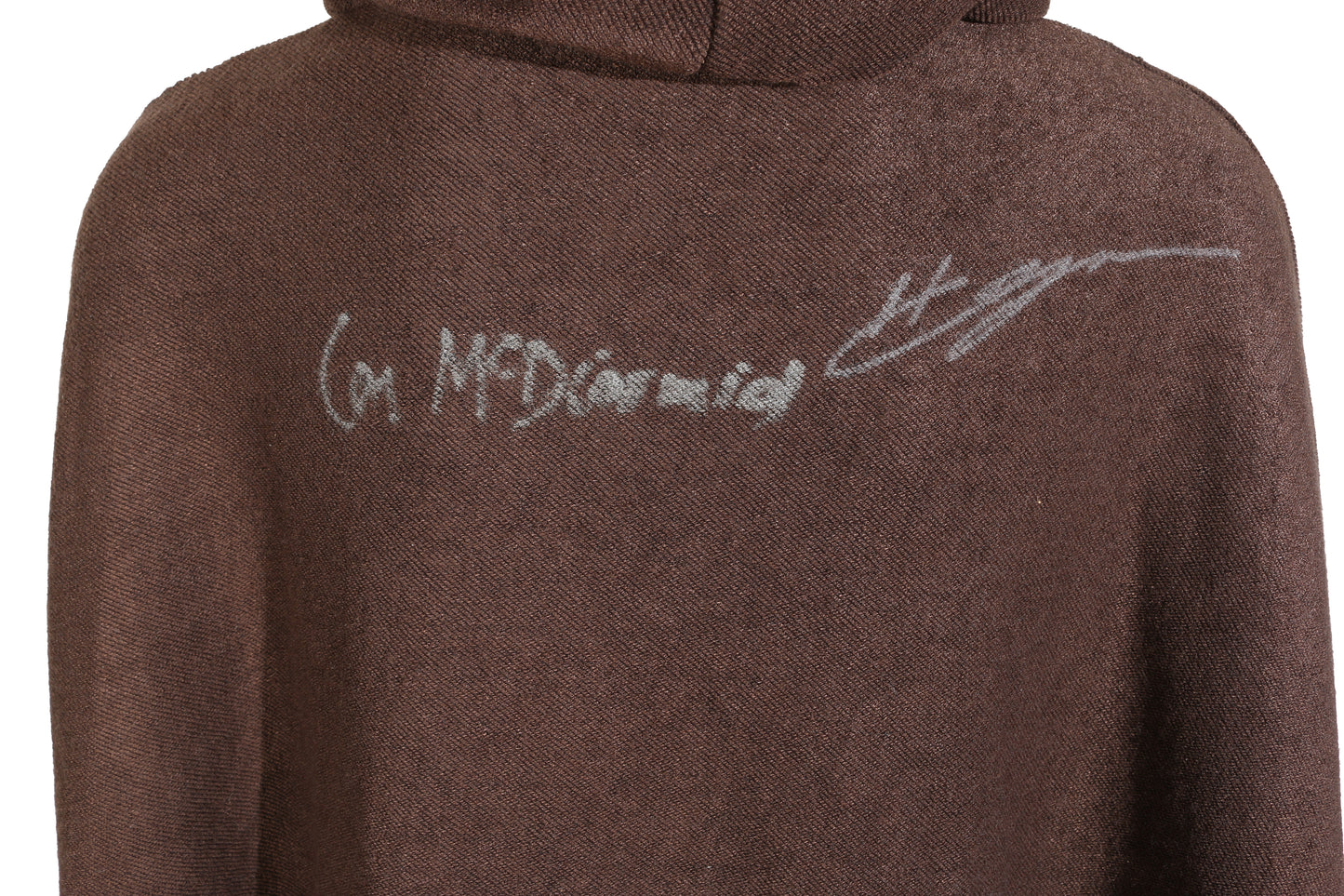 
                  
                    Jedi Prop Replica Robe from Star Wars Episode III: Revenge of the Sith Signed by Ian McDiarmid & Hayden Christensen
                  
                