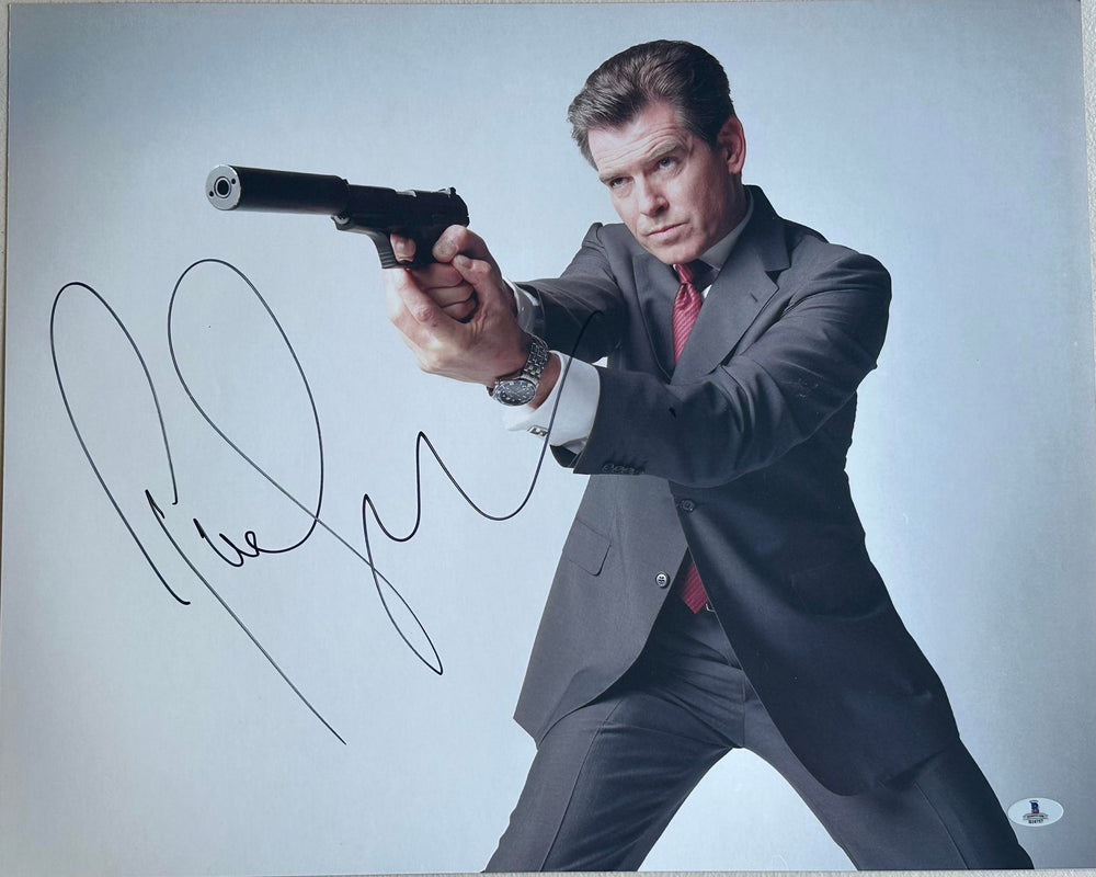 Pierce Brosnan as James Bond 007 in Die Another Day Signed 16x20 Photo