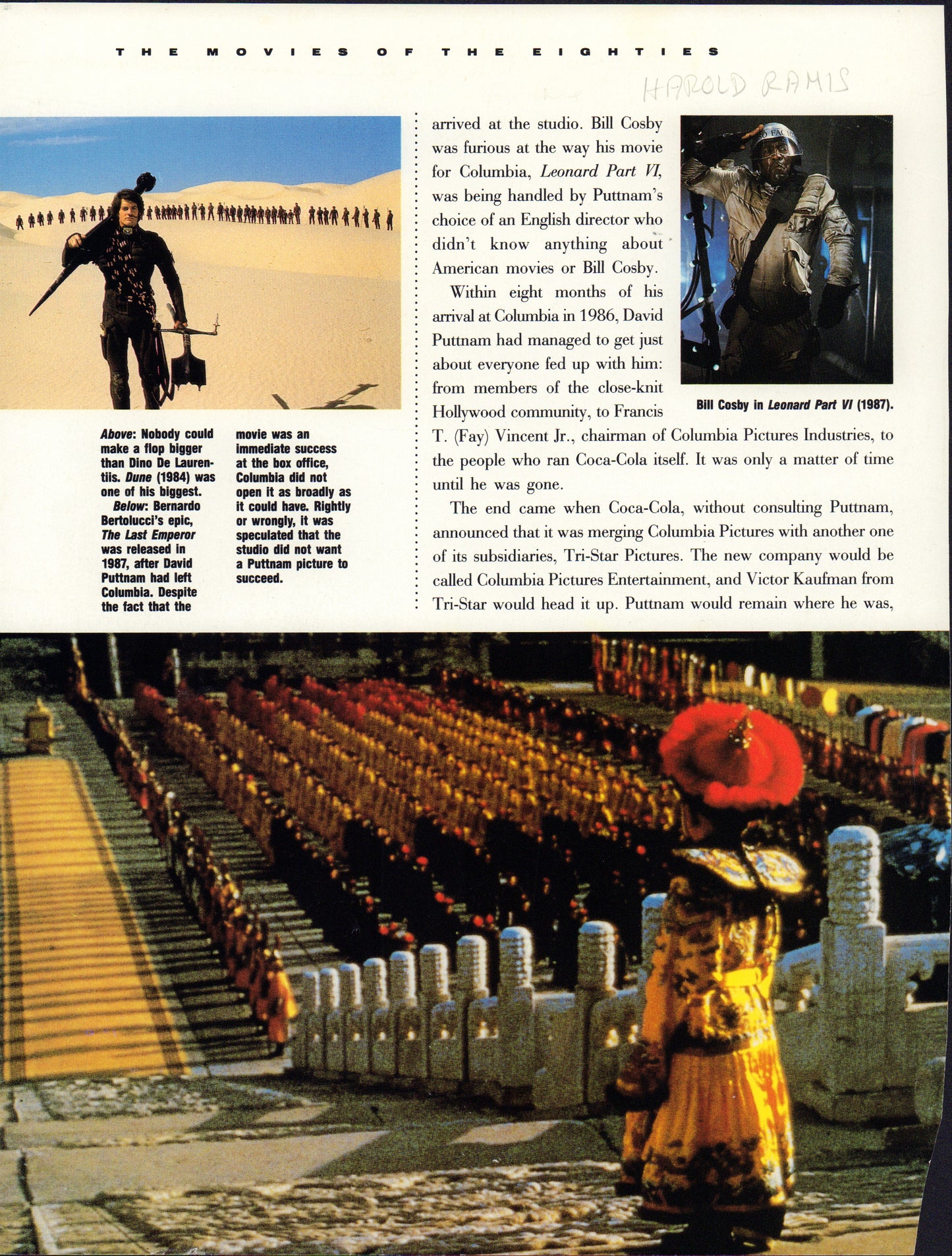 
                  
                    Ghostbusters II 8x10 Magazine Page Signed by Harold Ramis, Dan Aykroyd, & Ernie Hudson
                  
                