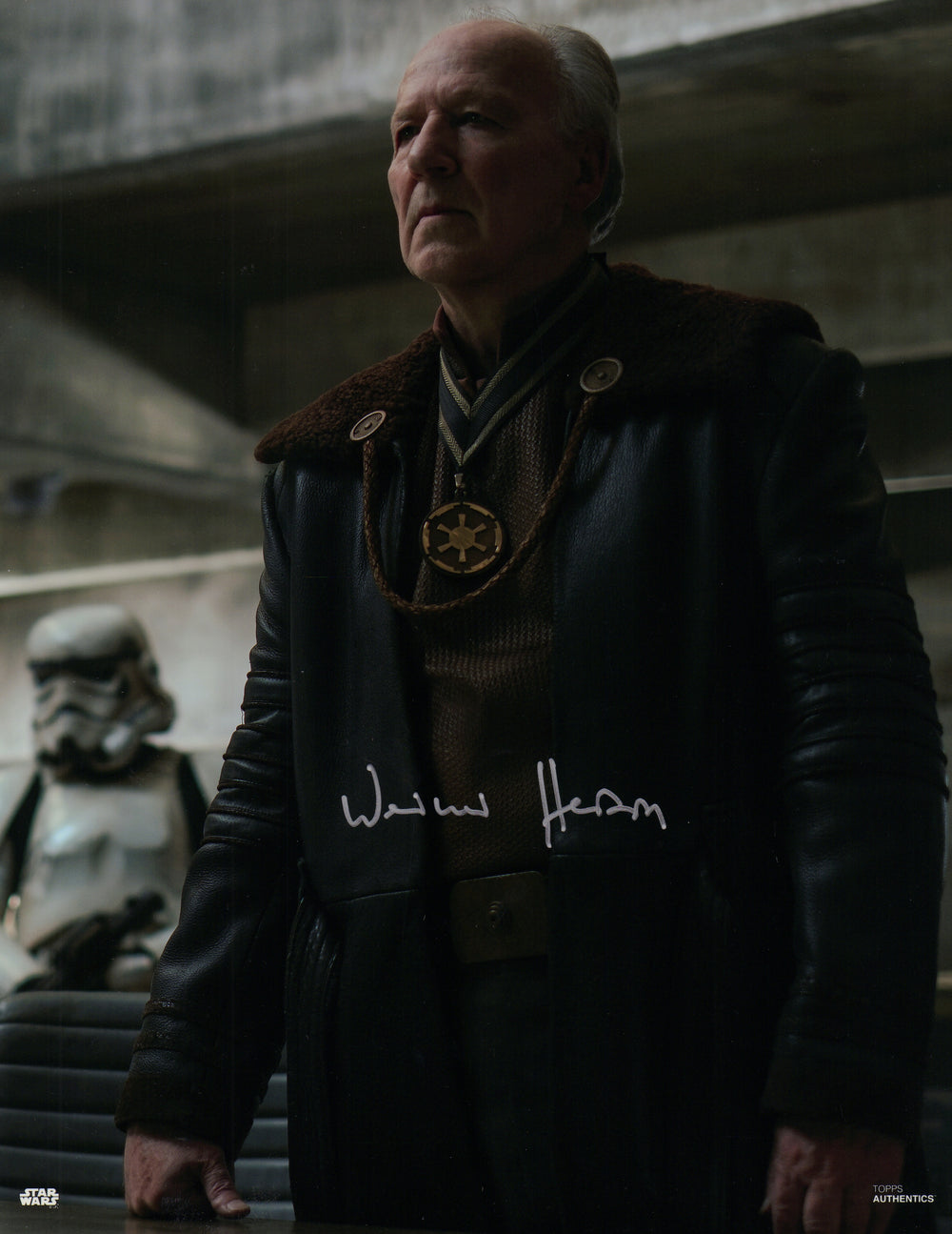 Werner Herzog as The Client in Star Wars: The Mandalorian Signed 11x14 Photo