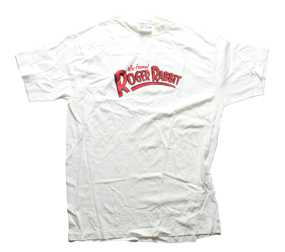 Wes Takahashi Industrial Light & Magic Collection - Who Framed Roger Rabbit White T-Shirt