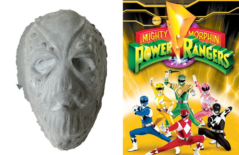 Mighty Morphin Power Rangers Production Made Unused Putty Half-Mask - 1990s