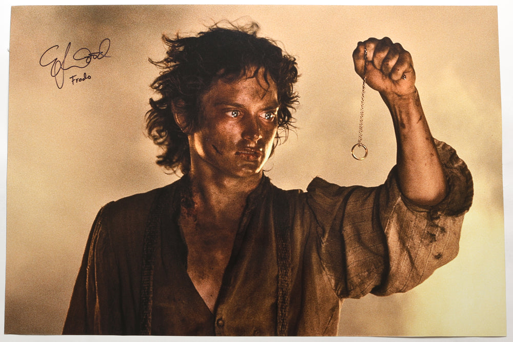 Elijah Wood as Frodo Baggins in The Lord of the Rings: The Return of the King Signed 20x30 Poster