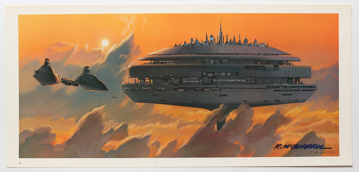 
                  
                    Star Wars: The Empire Strikes Back Complete Portfolio (K9) with all 24 Plates Signed by Concept Artist Ralph McQuarrie
                  
                