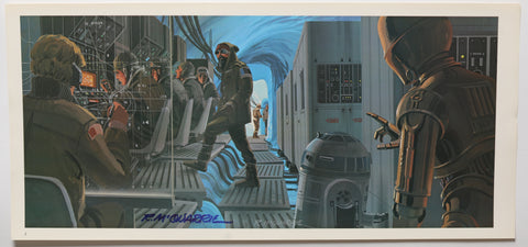 Star Wars: The Empire Strikes Back Complete Portfolio (K9) with all 24 Plates Signed by Concept Artist Ralph McQuarrie