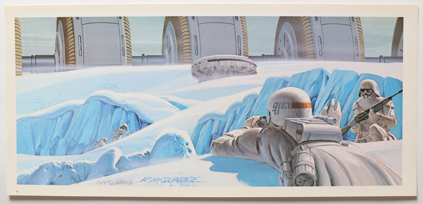 
                  
                    Star Wars: The Empire Strikes Back Complete Portfolio (K9) with all 24 Plates Signed by Concept Artist Ralph McQuarrie
                  
                