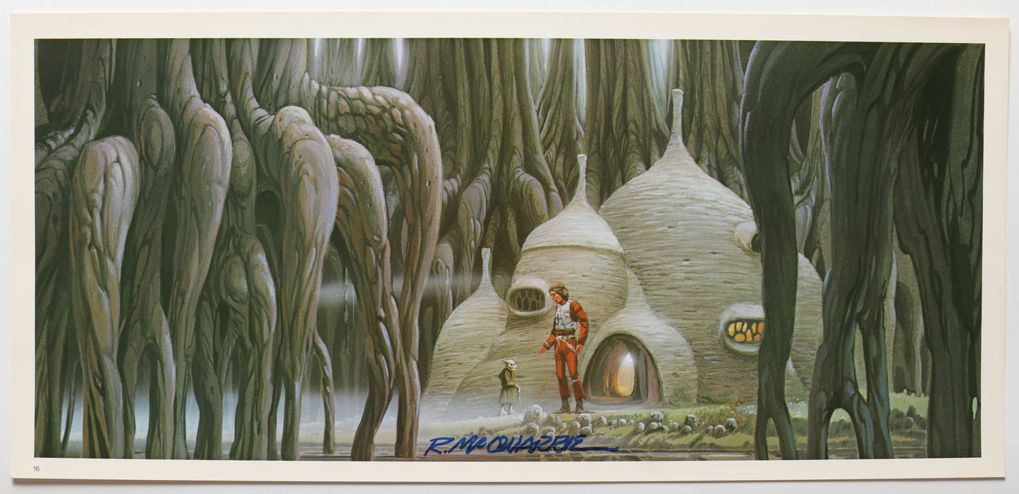 
                  
                    Star Wars: The Empire Strikes Back Complete Portfolio (K9) with all 24 Plates Signed by Concept Artist Ralph McQuarrie
                  
                