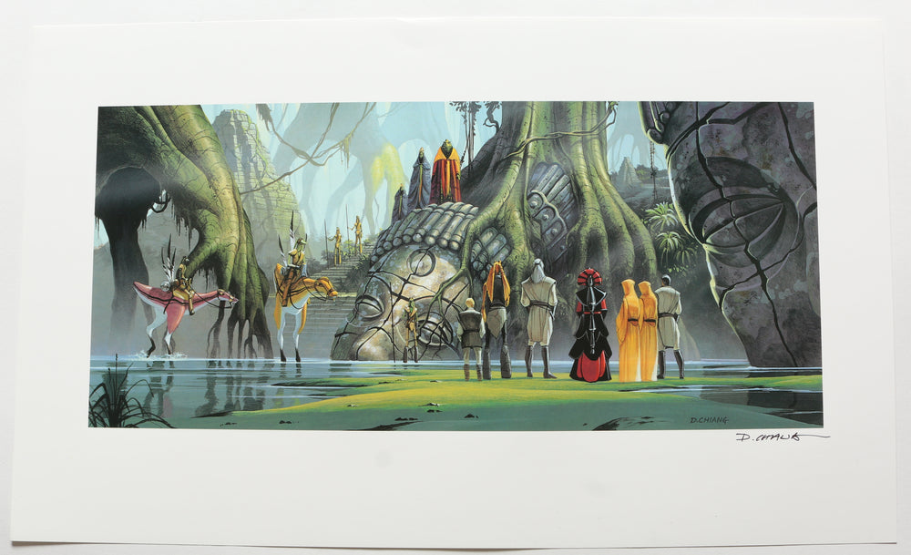 
                  
                    Star Wars Episode I: The Phantom Menace Complete Portfolio (K9) with all 20 Plates Signed by Design Director Doug Chiang
                  
                