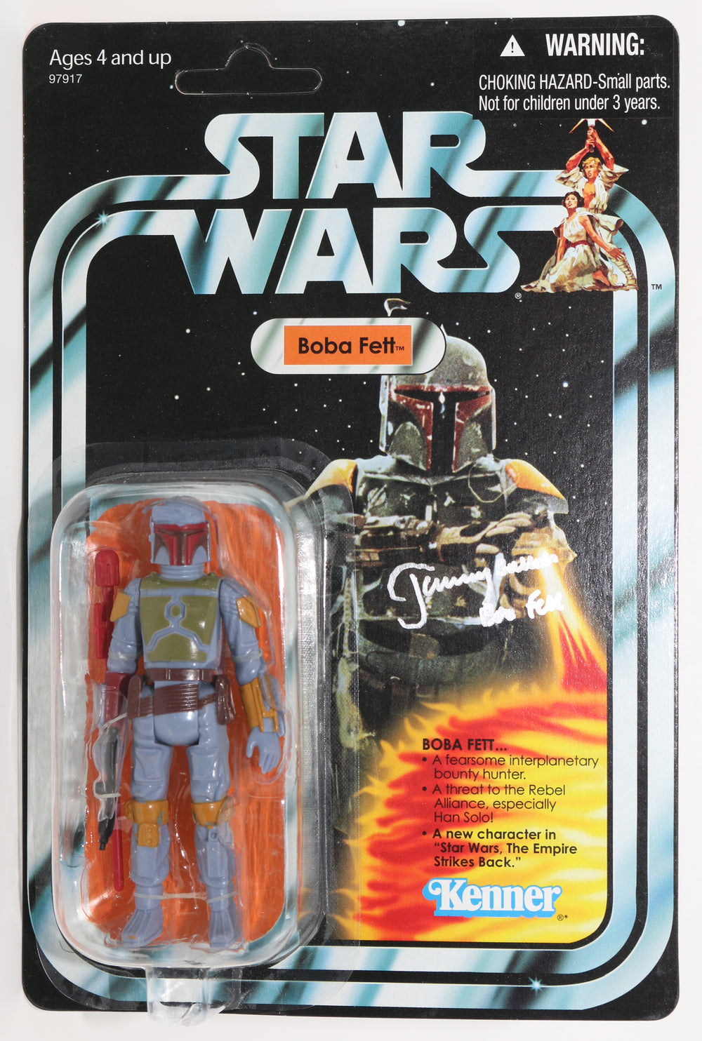 Jeremy Bulloch as Boba Fett in Star Wars: Return of the Jedi (Kenner Hasbro The Vintage Collection) Rocket Firing Action Figure