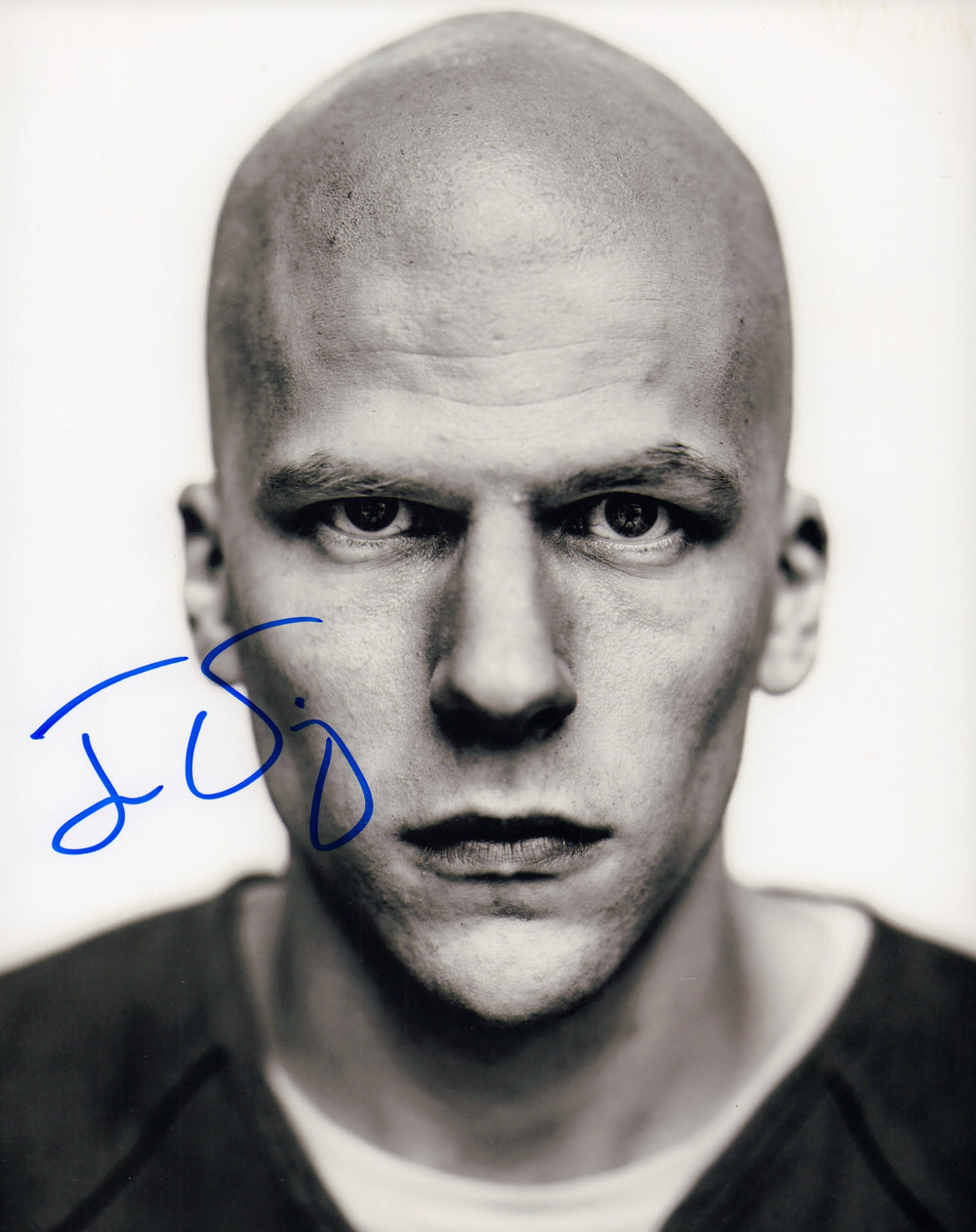 Jesse Eisenberg as Lex Luthor in Batman v Superman: Dawn of Justice Signed 8x10 Photo