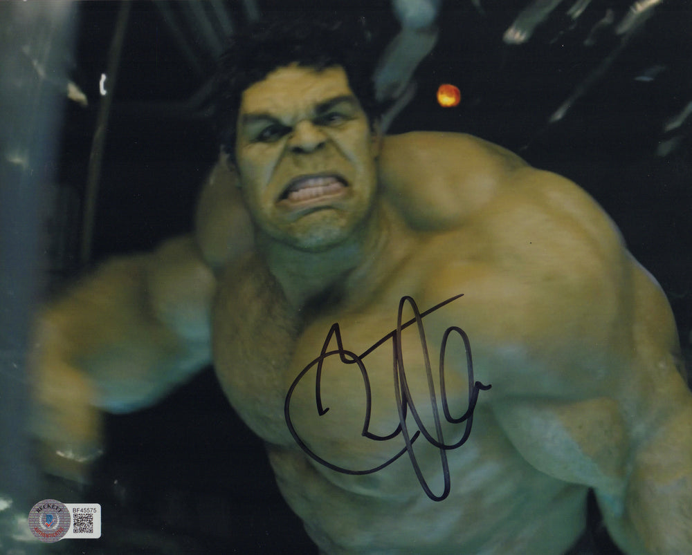 Mark Ruffalo as Hulk in The Avengers Signed 8x10 Photo