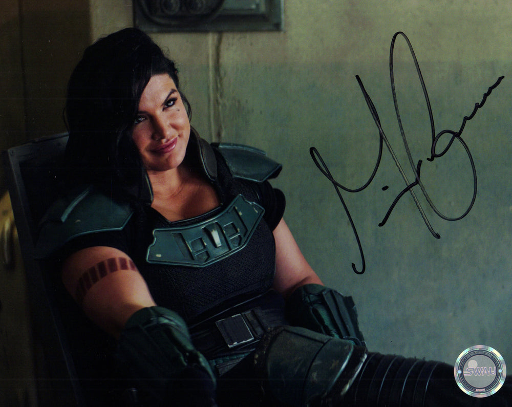 Gina Carano as Cara Dune in Star Wars: The Mandalorian (SWAU) Signed 8x10 Photo