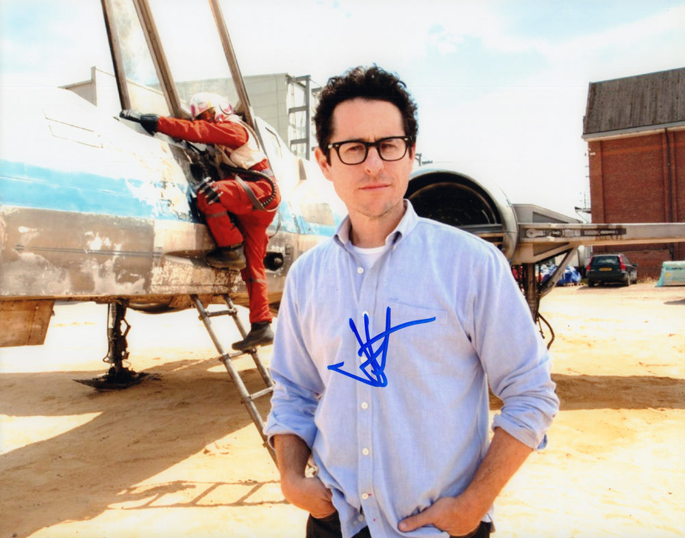 J.J. Abrams Director of Star Wars: The Force Awakens Signed 11x14 Photo