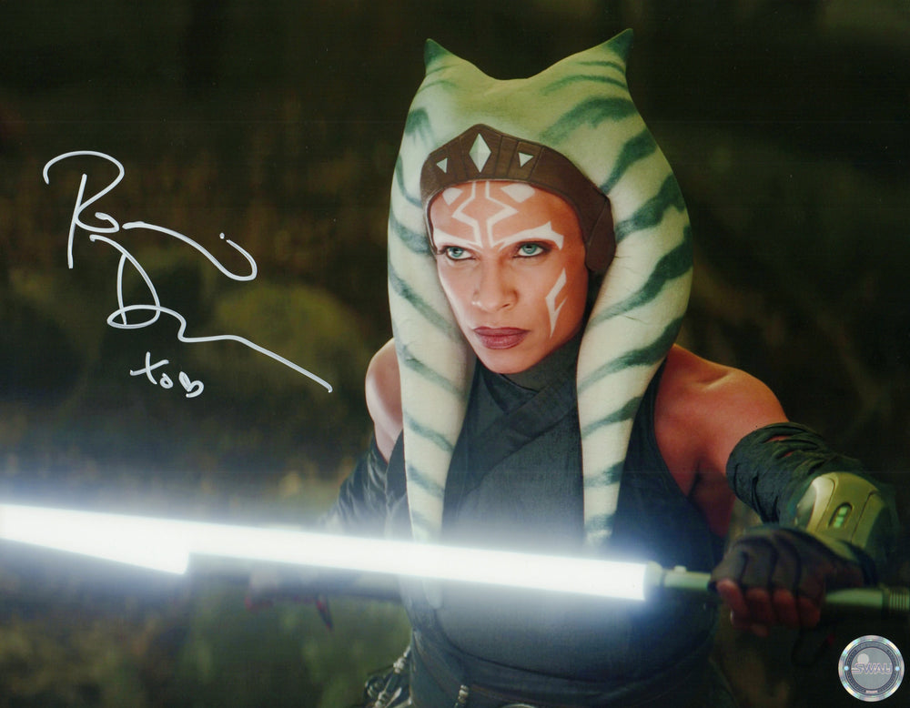 Rosario Dawson as Ahsoka Tano in Star Wars: The Mandalorian (SWAU) Signed 11x14 Photo