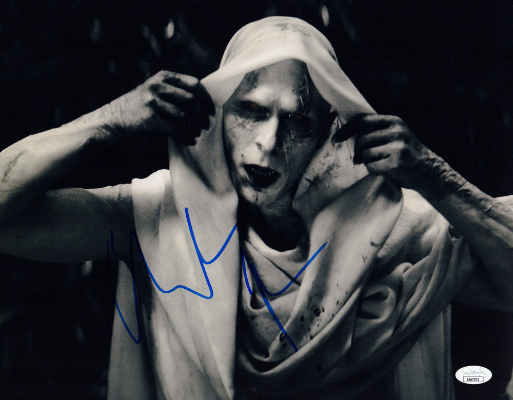 Christian Bale as Gorr the God Butcher in Thor Love and Thunder Signed 11x14 Photo