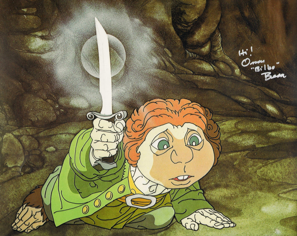Orson Bean as Bilbo Baggins in The Hobbit Signed 16x20 Photo with Character Name