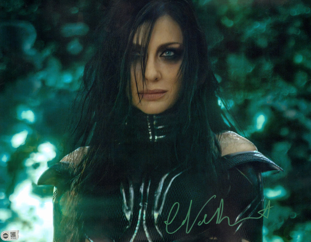 Cate Blanchett as Hela in Thor: Ragnarok (SWAU) Signed 16x20 Photo