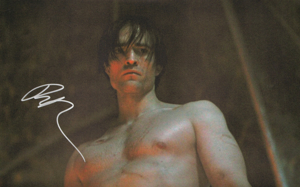 Robert Pattison as Batman in The Batman Signed 11x17 Photo
