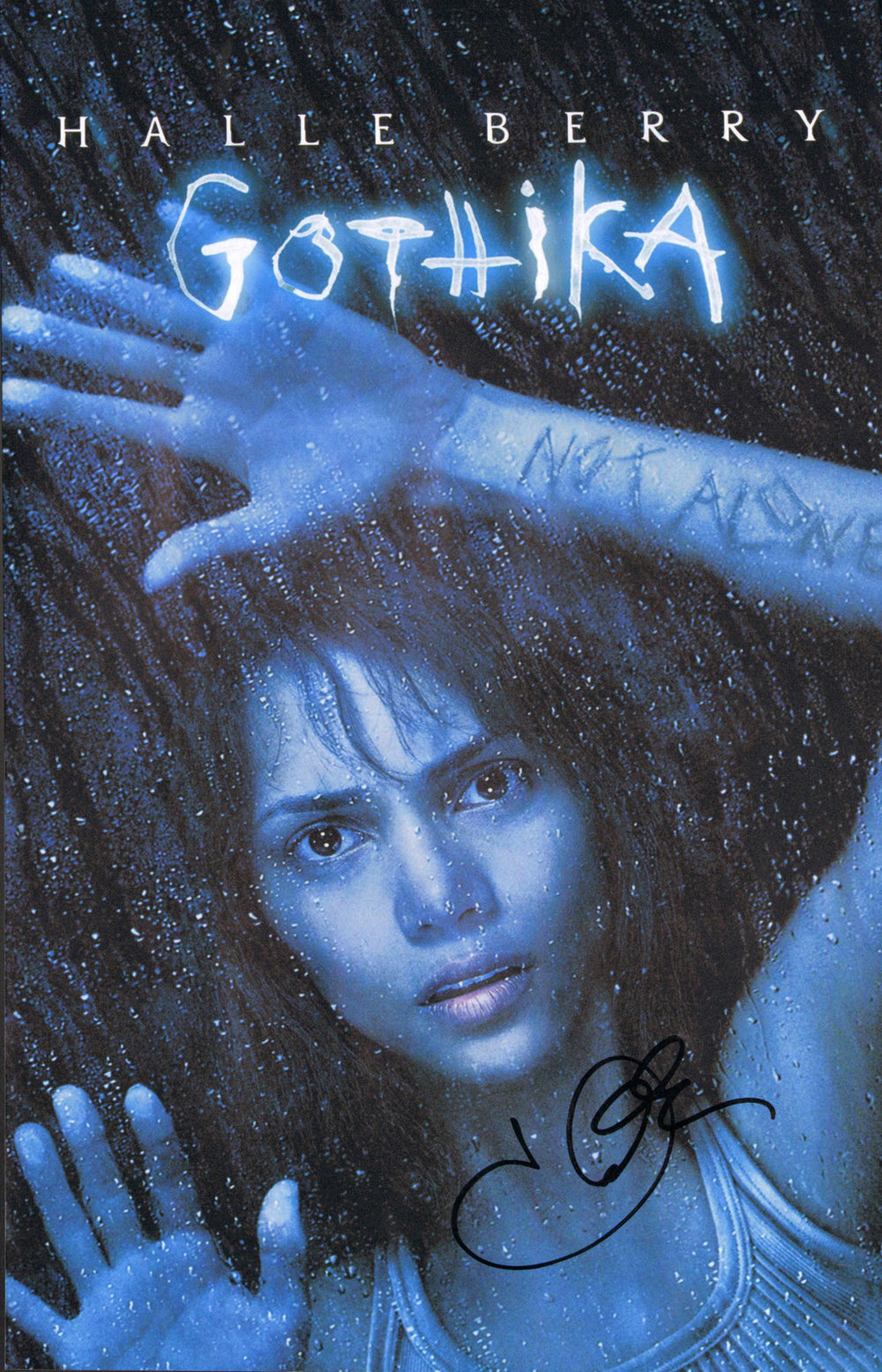 Halle Berry as Dr. Miranda Grey in Gothika Signed 11x17 Mini Poster