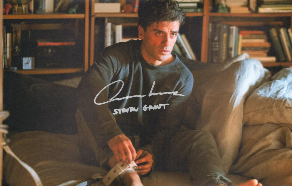 Oscar Isaac as Steven Grant in Moon Knight Signed 11x17 Photo with Character Name