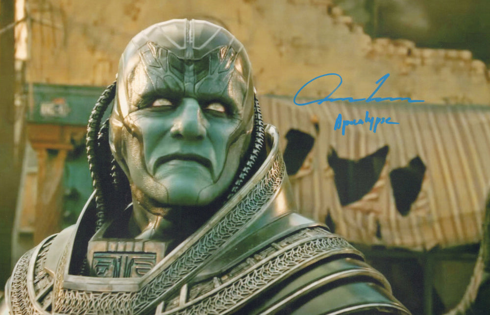 Oscar Isaac as Apocalypse in X-Men: Apocalypse Signed 11x17 Photo with Character Name