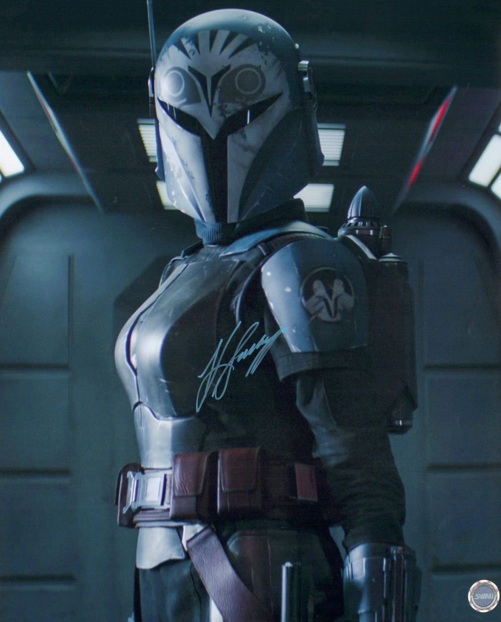 Katee Sackhoff as Bo-Katan in Star Wars: The Mandalorian (SWAU) Signed 16x20 Photo
