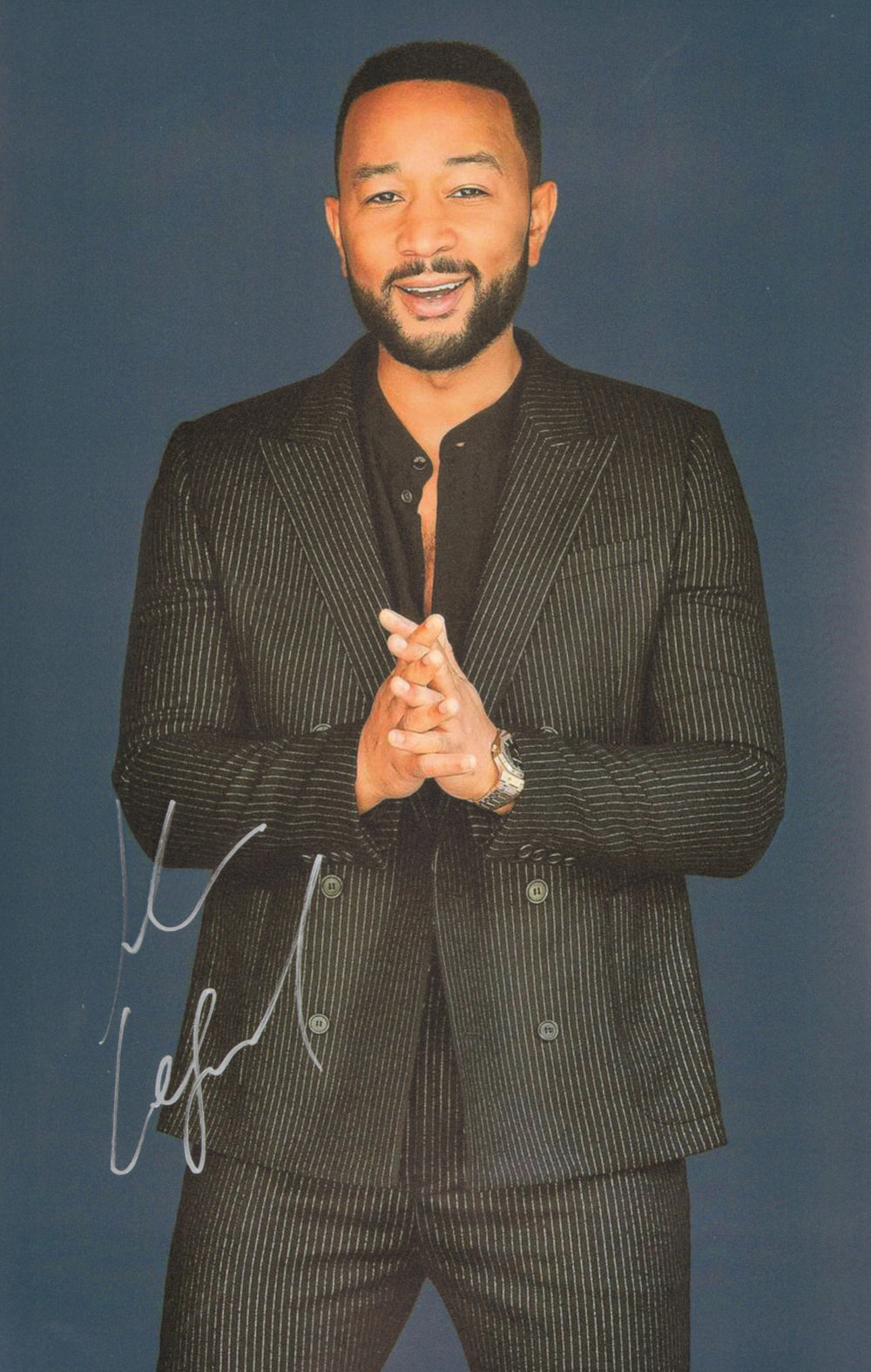 John Legend Singer & Songwriter Signed 11x17 Photo