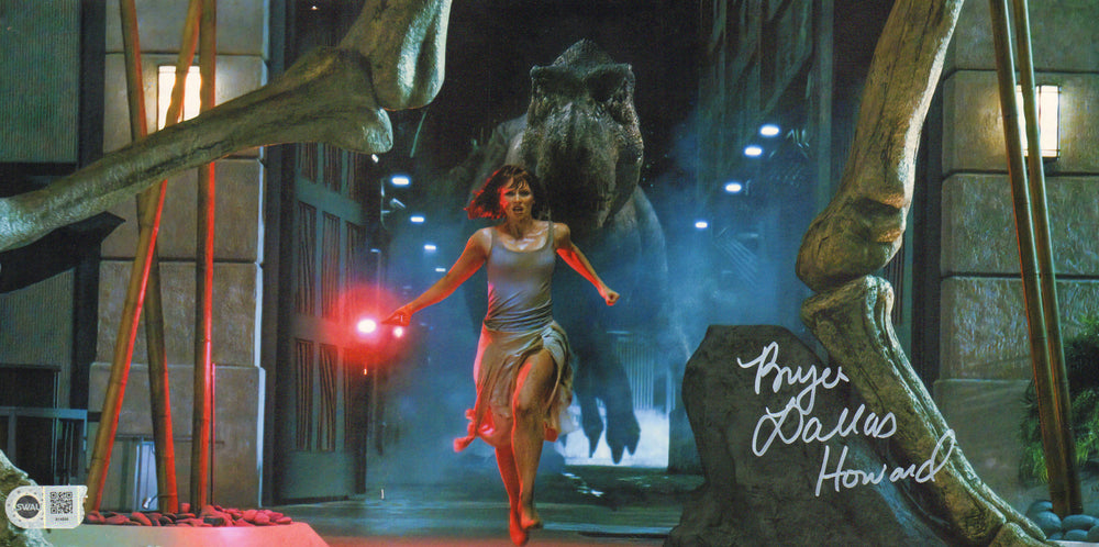 Bryce Dallas Howard as Claire Dearing in Jurassic World (SWAU) Signed 10x20 Photo