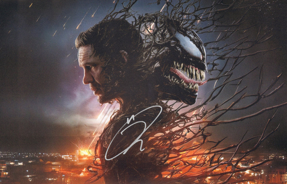 Tom Hardy as Eddie Brock / Venom in Venom: The Last Dance Signed 11x17 Photo