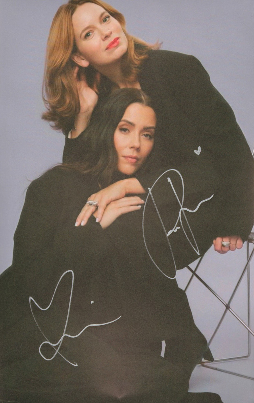 M2M Band 11x17 Photo Signed by Marit Larsen & Marion Raven