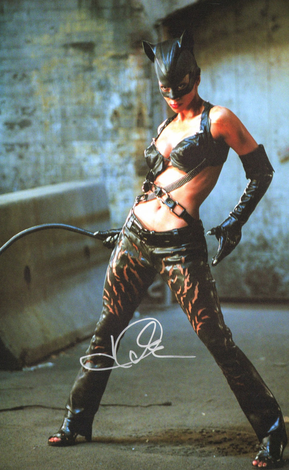 Halle Berry as Patience Phillips / Catwoman in Catwoman Signed 11x17 Photo