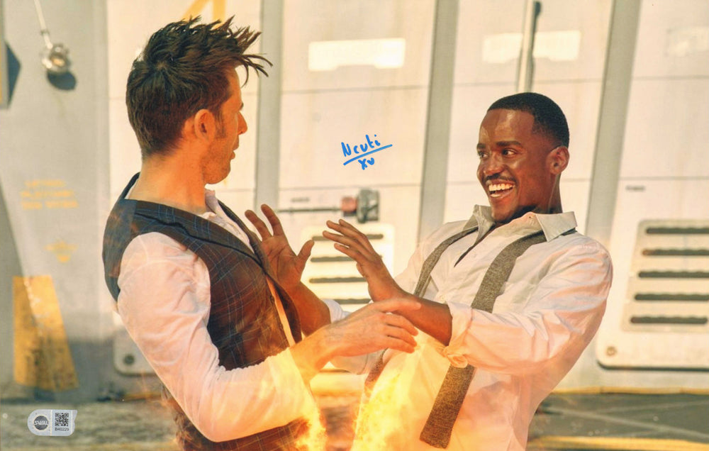 Ncuti Gatwa as The Fifteenth Doctor in Doctor Who (SWAU) Signed 11x17 Photo