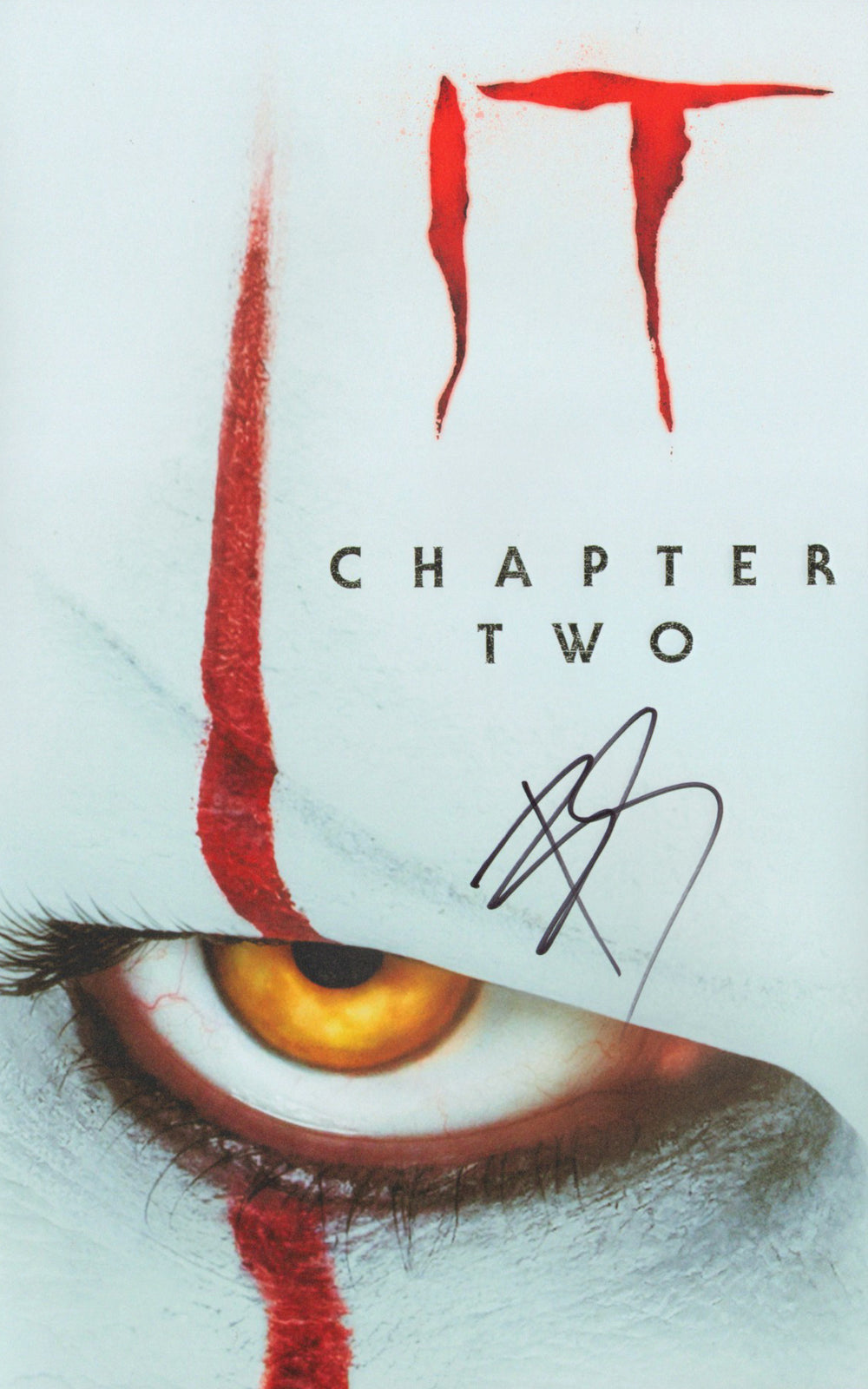 Bill Skarsgård as Pennywise the Dancing Clown in It Chapter Two Signed 11x17 Mini Poster