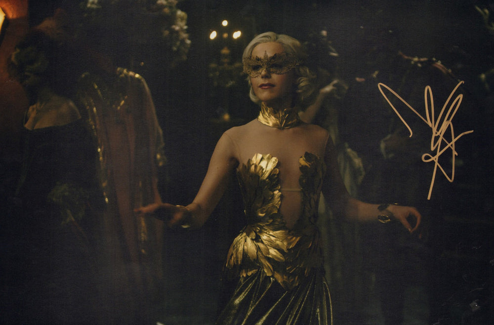 Kiernan Shipka as Sabrina Spellman in The Chilling Adventures of Sabrina Signed 12x18 Photo