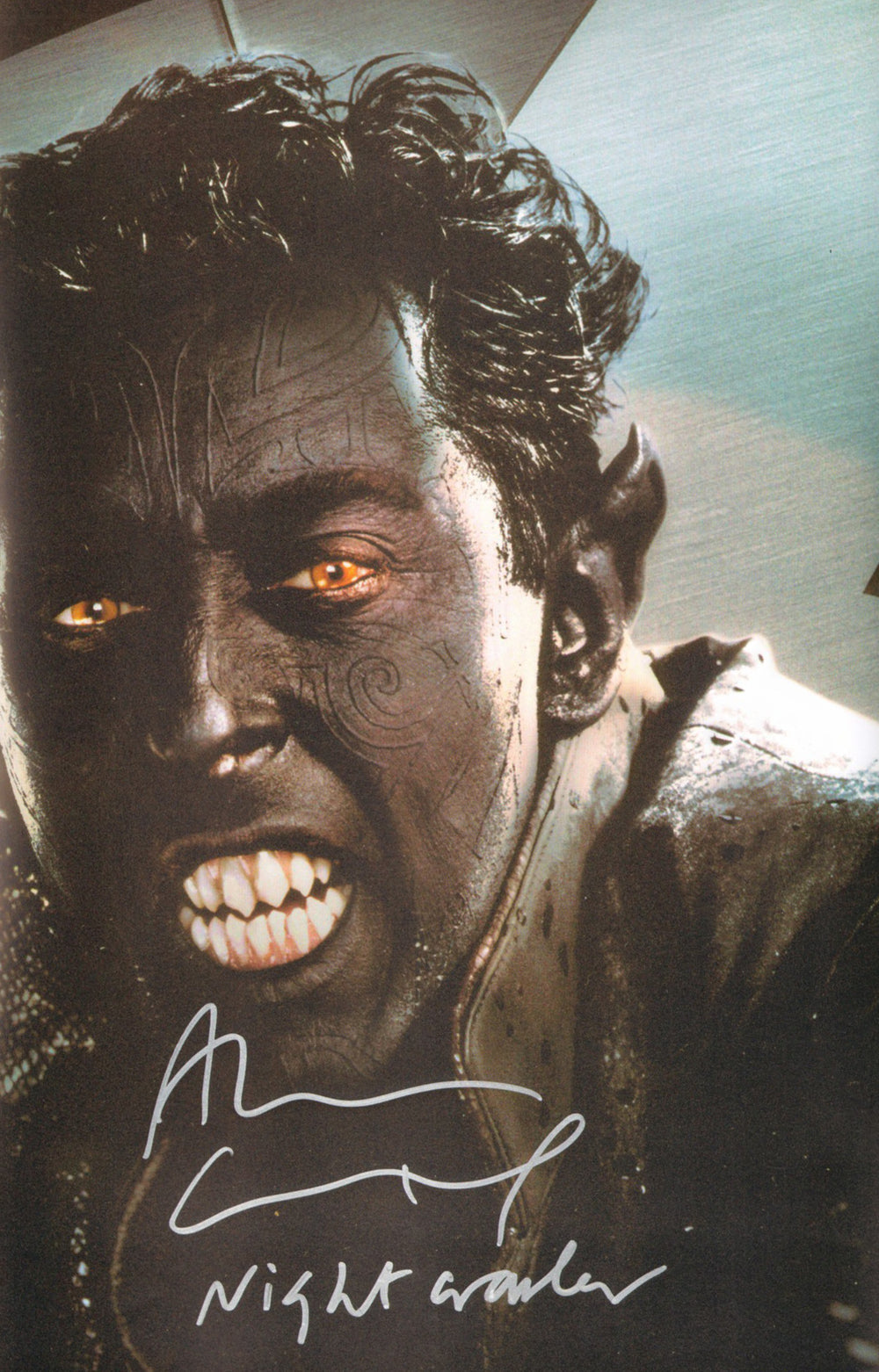 Alan Cumming as Nightcrawler in X2: X-Men United Signed 11x17 Photo with Character Name